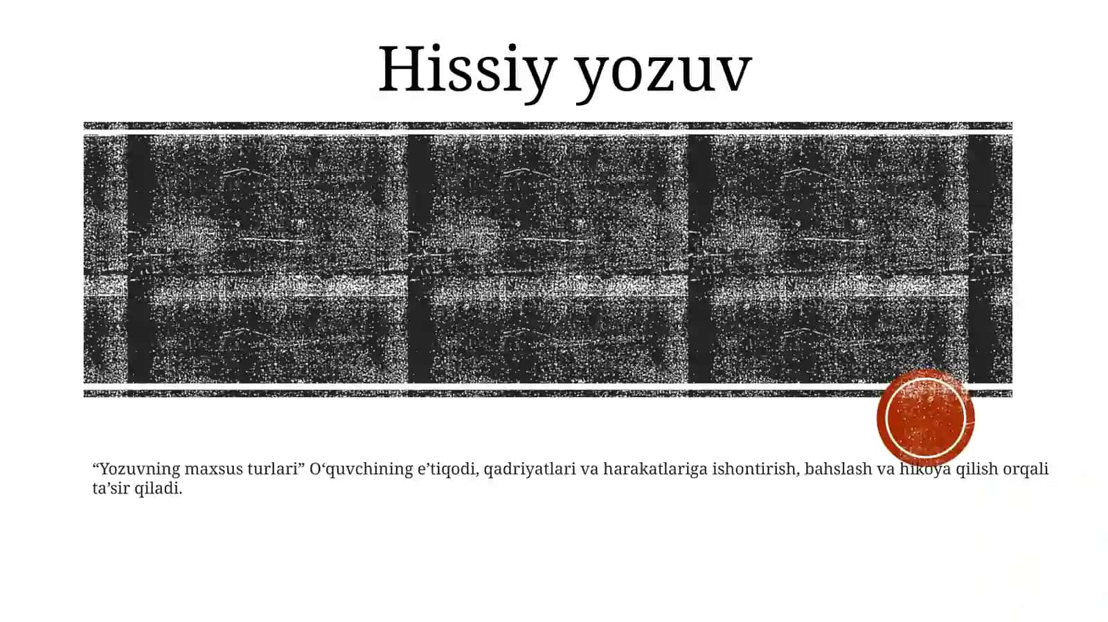 Yozuvning Maxsus Turlari 2