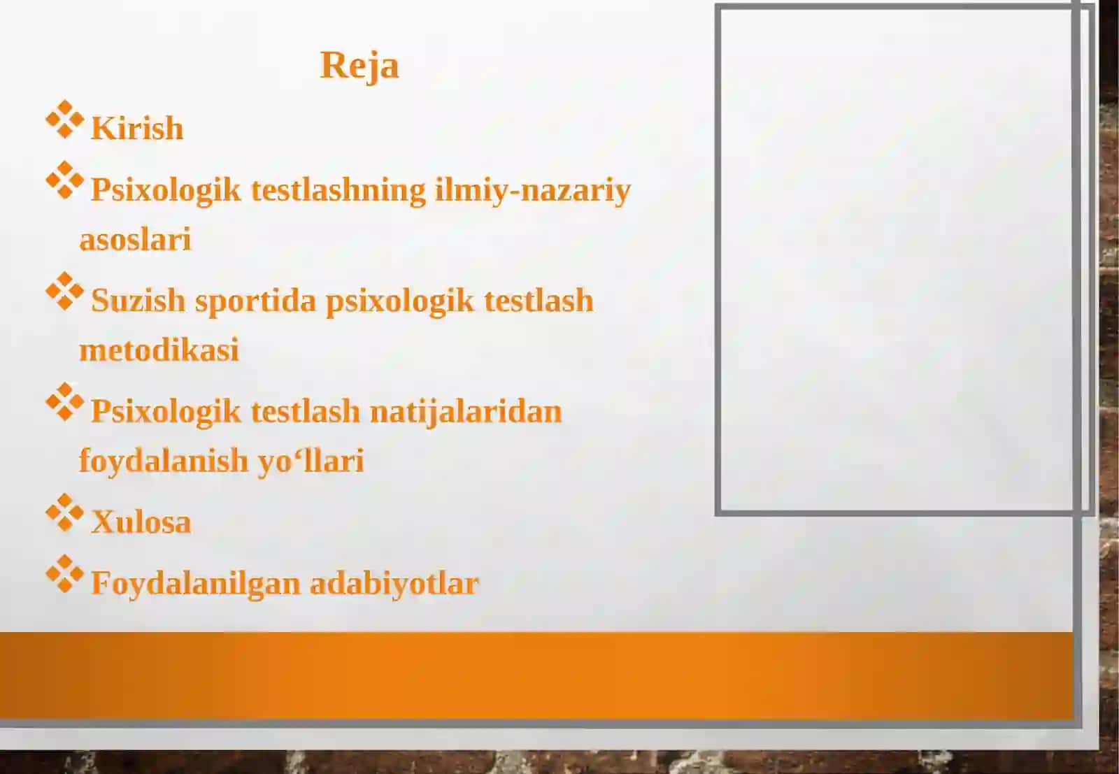 Psixologik testlash 2