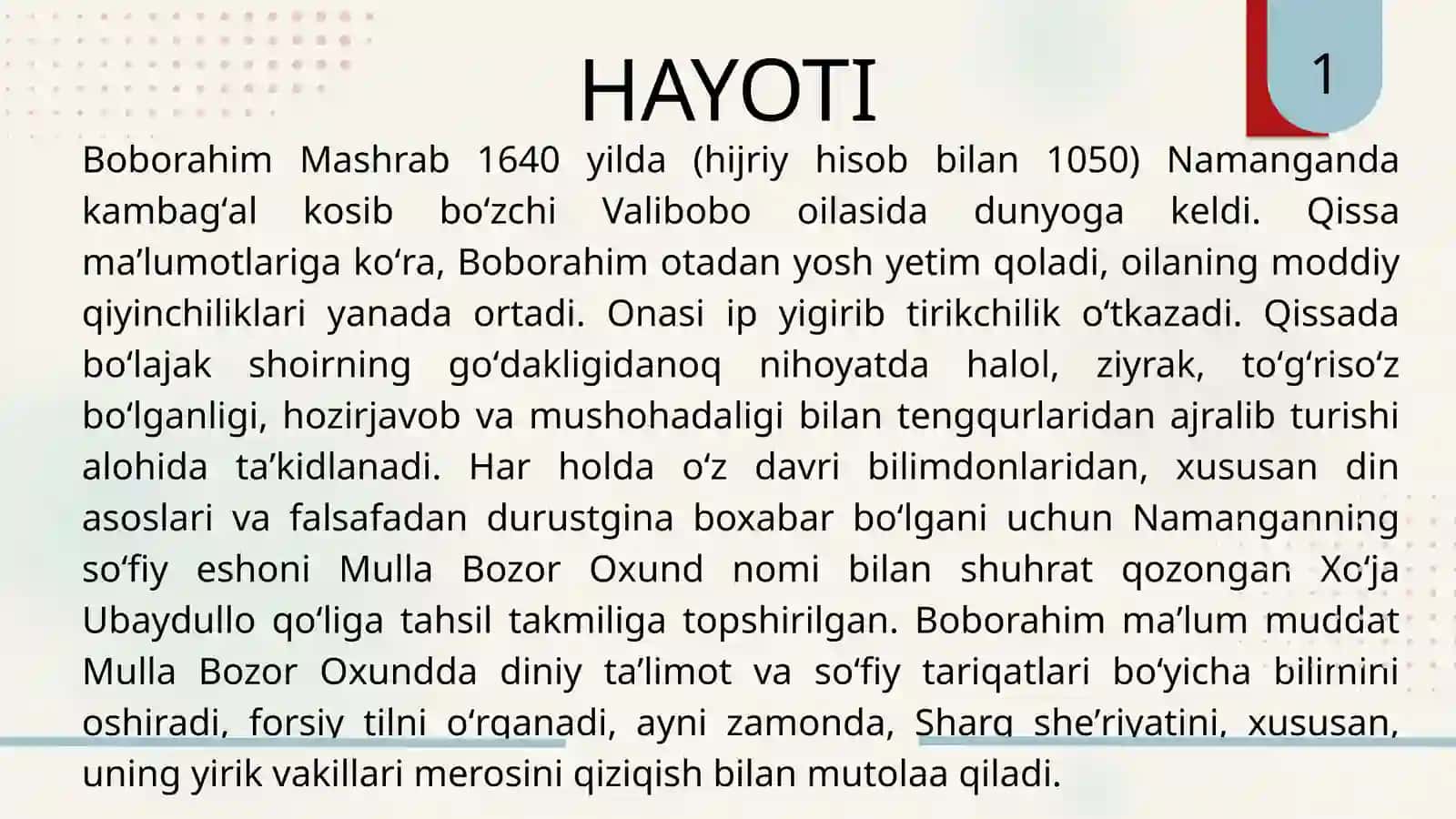 BOBORAHIM MASHRAB 2