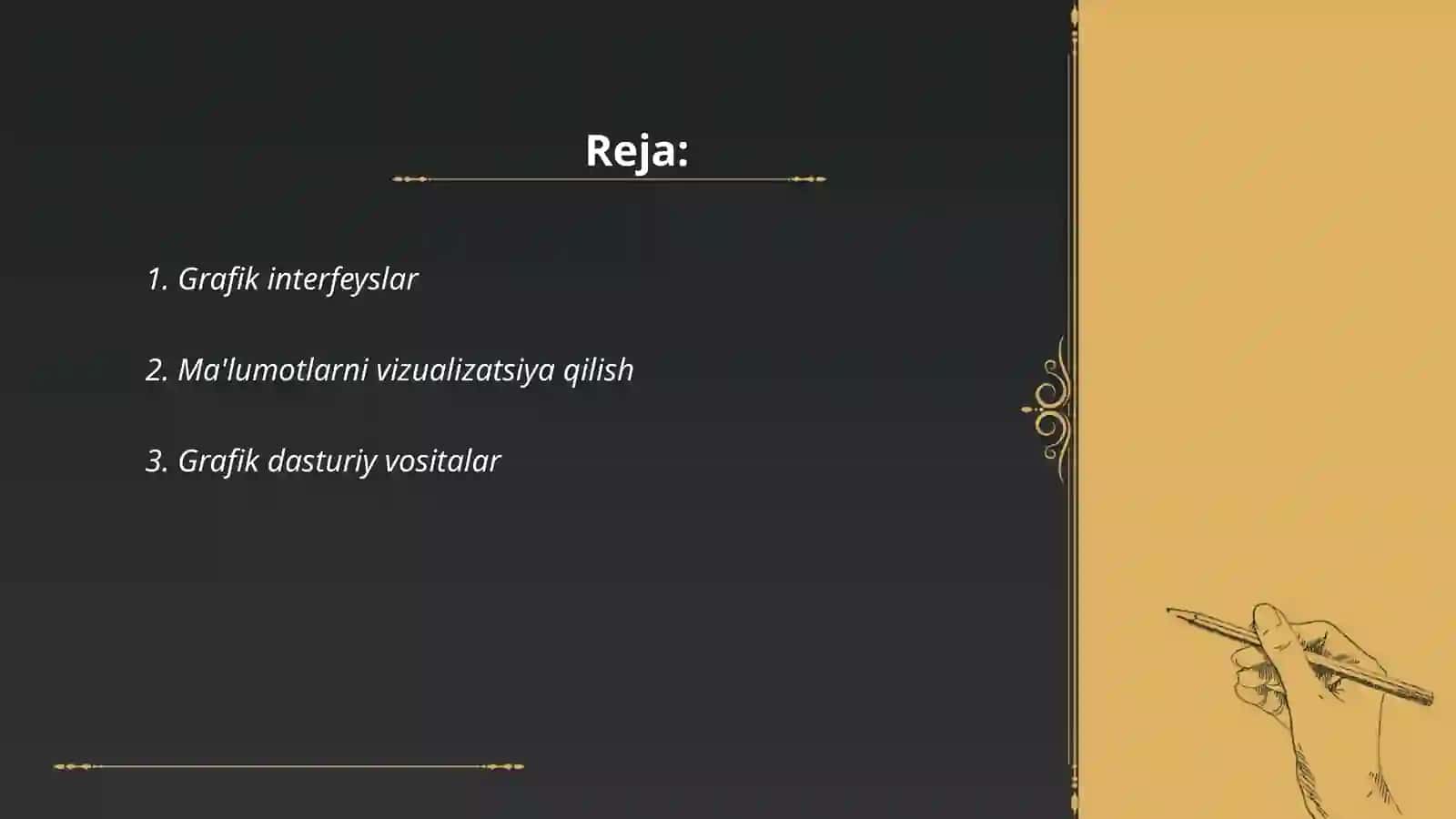 Grafik axborotlarni kiritishning maxsus vositalari 2