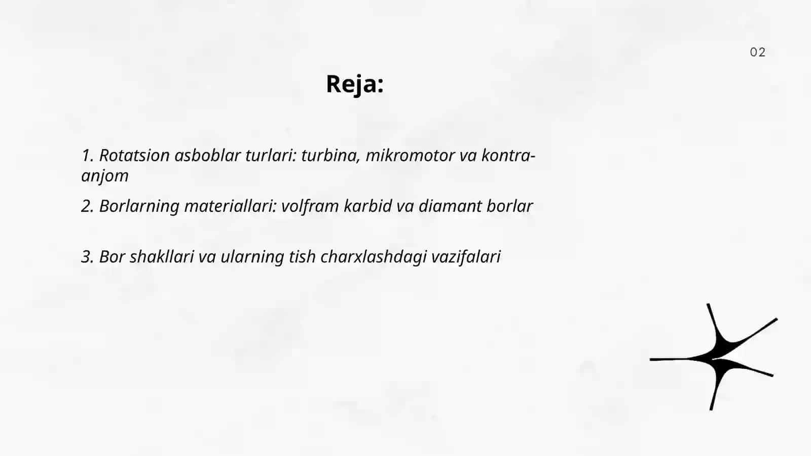 Rotatsion asboblar 2