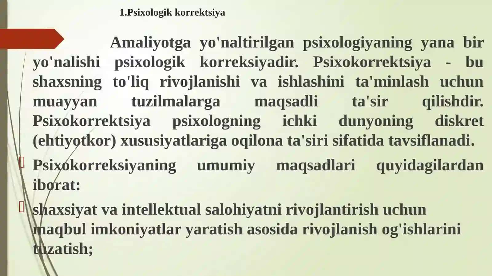 KORREKTSION ISHLAR KO`RINISHLARI VA TUSHUNCHALARI 2