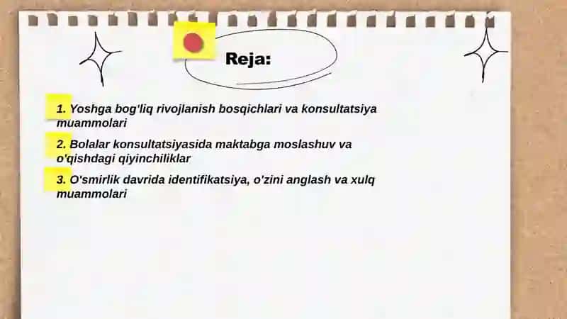 Konsultatsiya amaliyotidagi ayrim yònalishlar 2