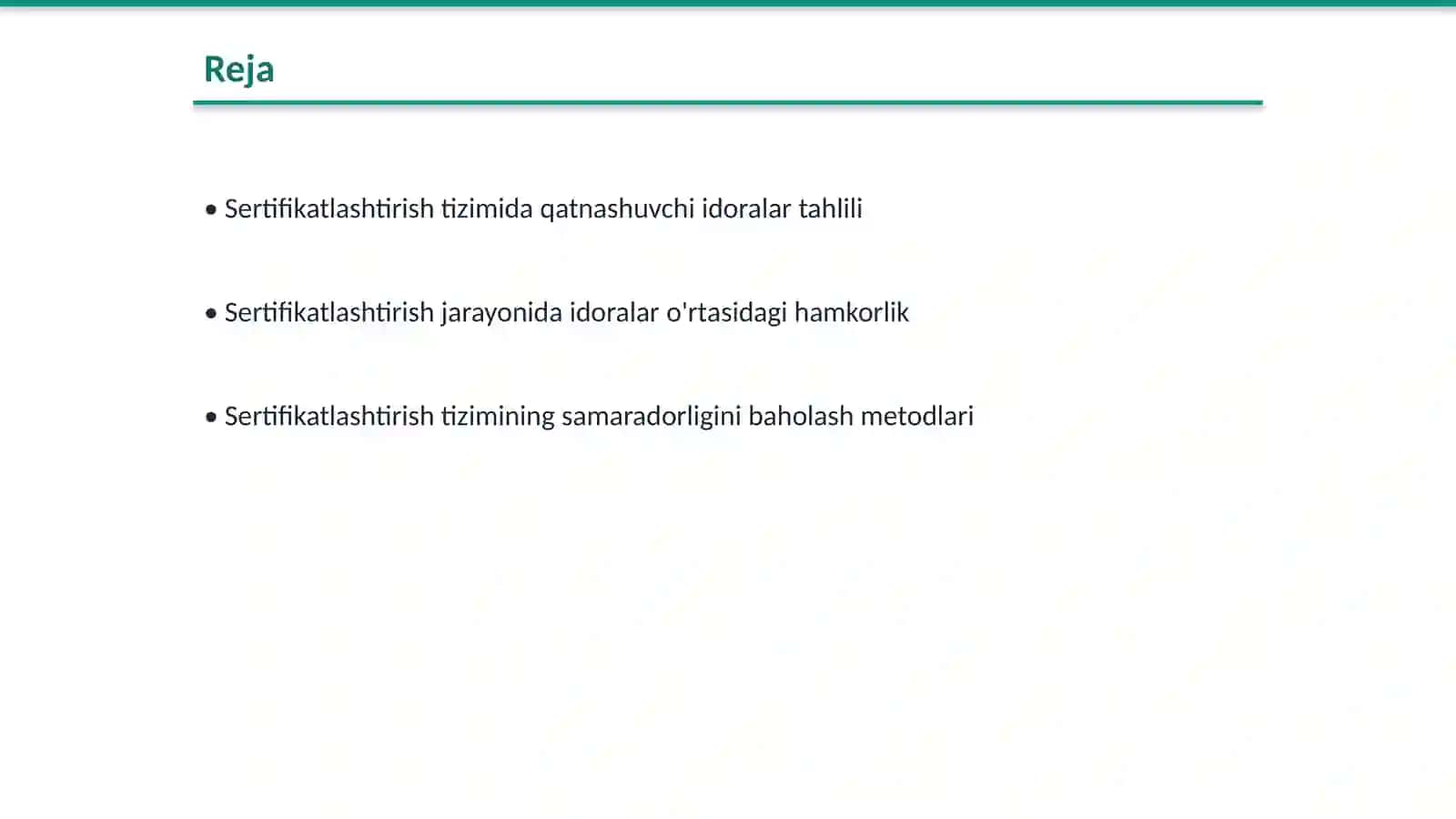 Sertifikatlashtirish tizimida qatnashuvchi idoralar mas'uliyati 2
