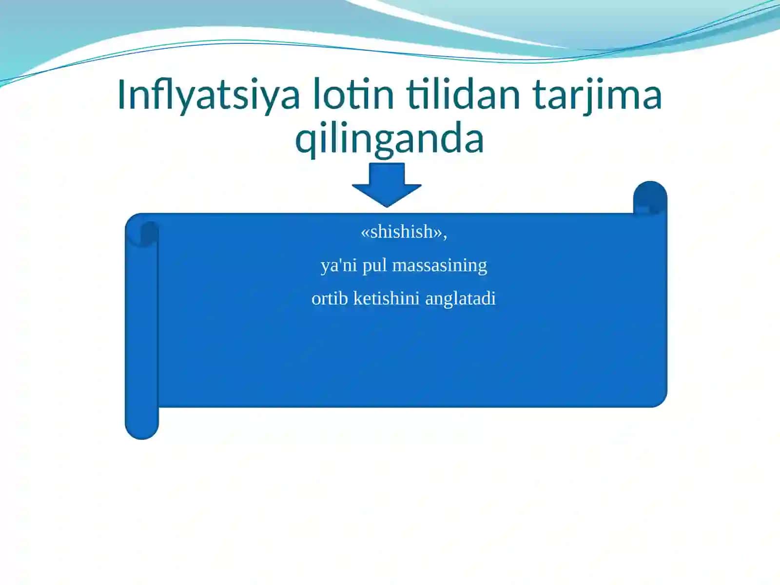 Iqtisodiyot - Inflyatsiya 2