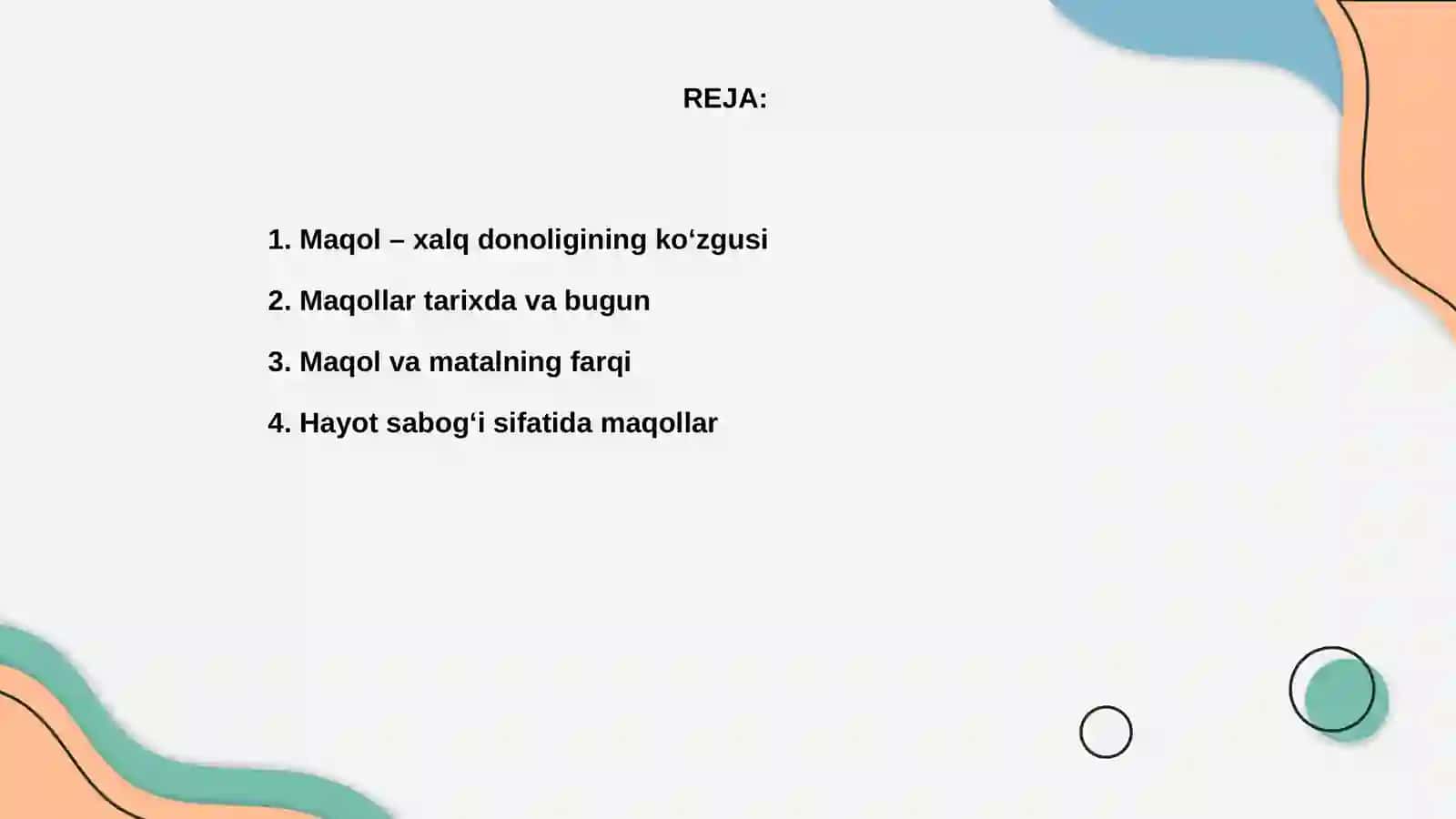 Maqollar 2