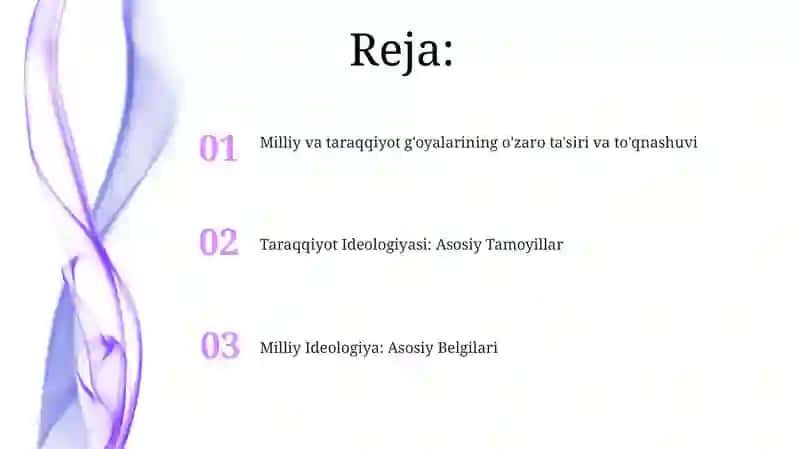 Milliy mafkura va taraqqiyot mafkurasi xaqida 2
