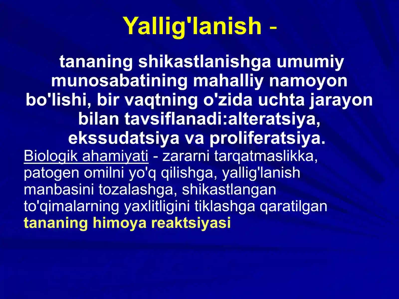 YALLIG`LANISH 2