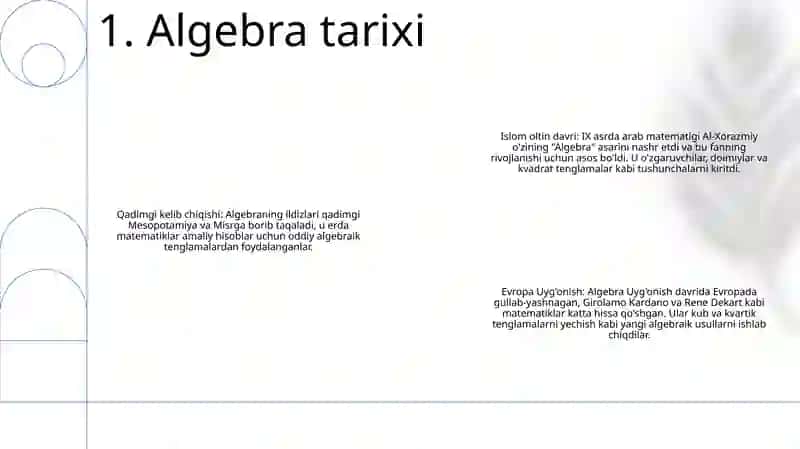 Algebra 2