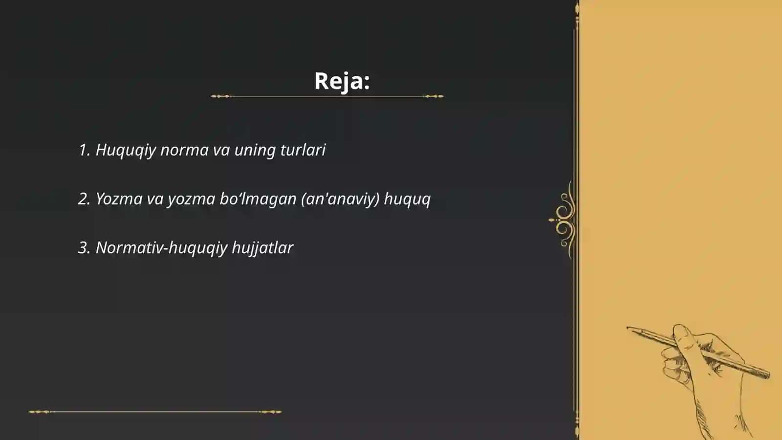 Huquq shakllari 2