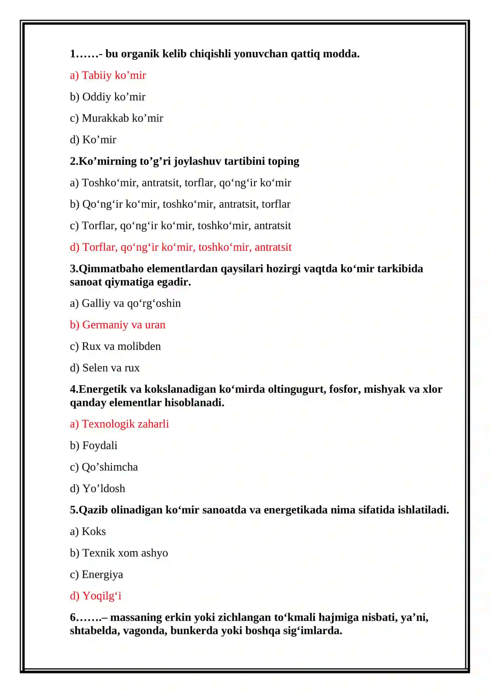 Nometall rudalarni boyitish texnologiyasi 2