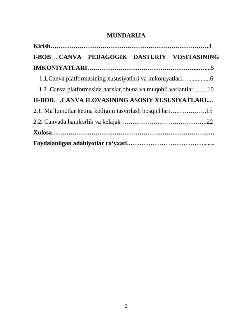 Canva Pedagogik Dasturiy Vositalar 2
