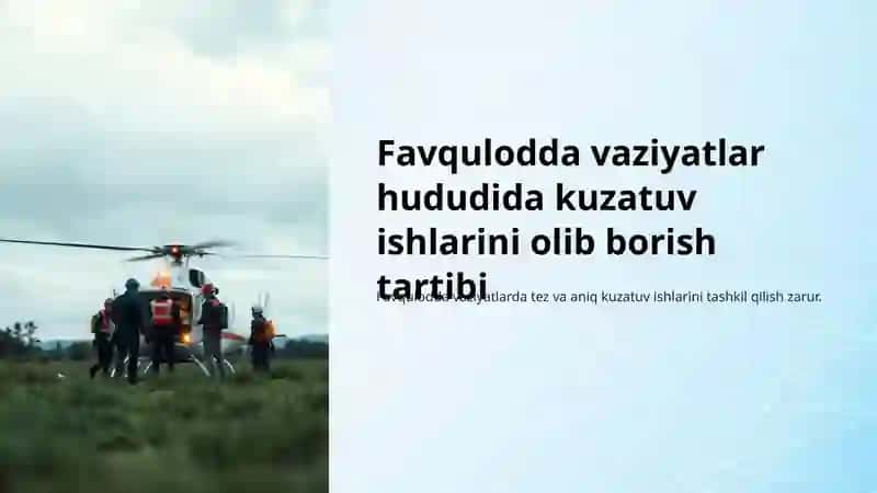 Favqulodda vaziyatlar va fuqaro muhofazasi 2