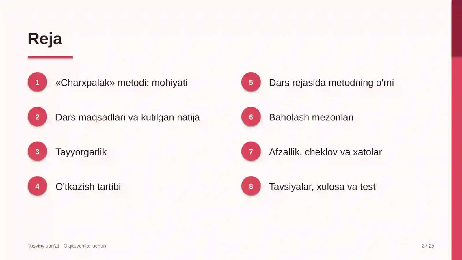 tasviriy san'at darslarida charxpalak metodidan foydalanish 7322 2