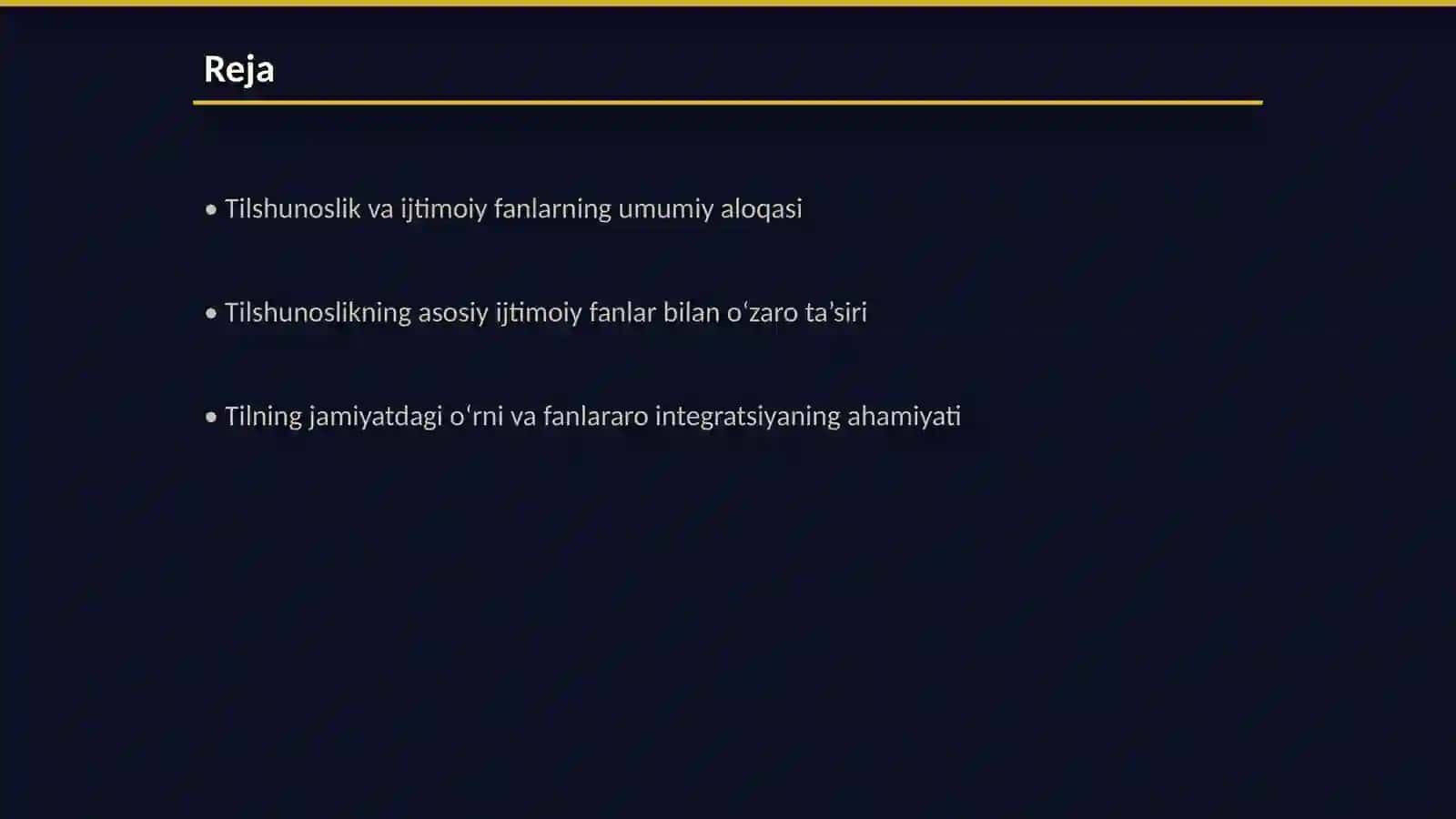 Tilshunosliik va ijtimoiy fanlar munosabati 2