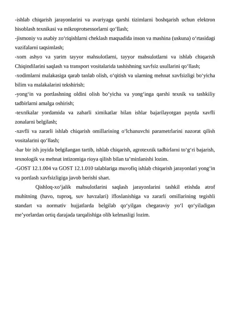 Texnika xavfsizligi 2