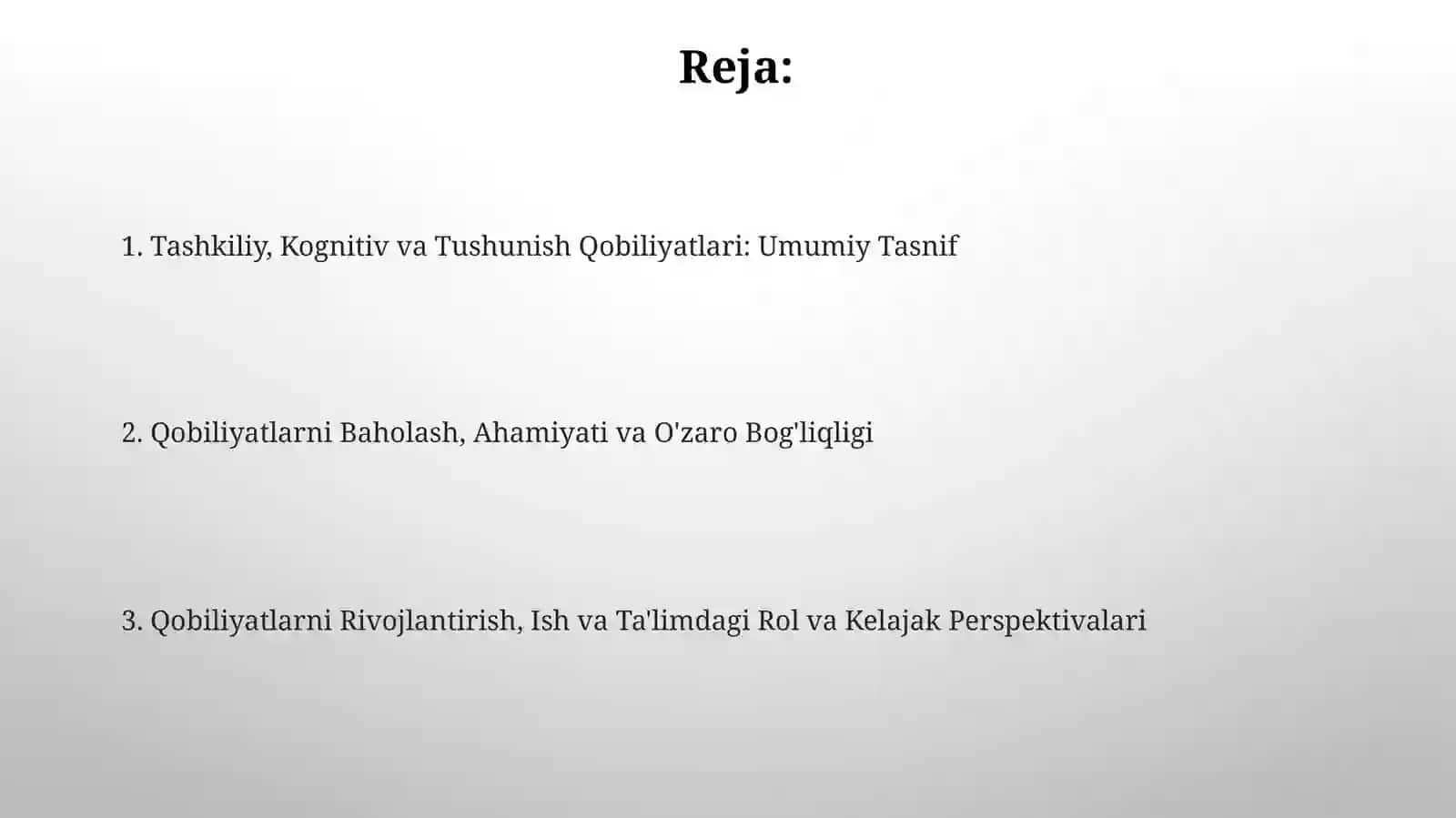 Tashkiliy qobiliyatlarning rivojlantirilishi 2