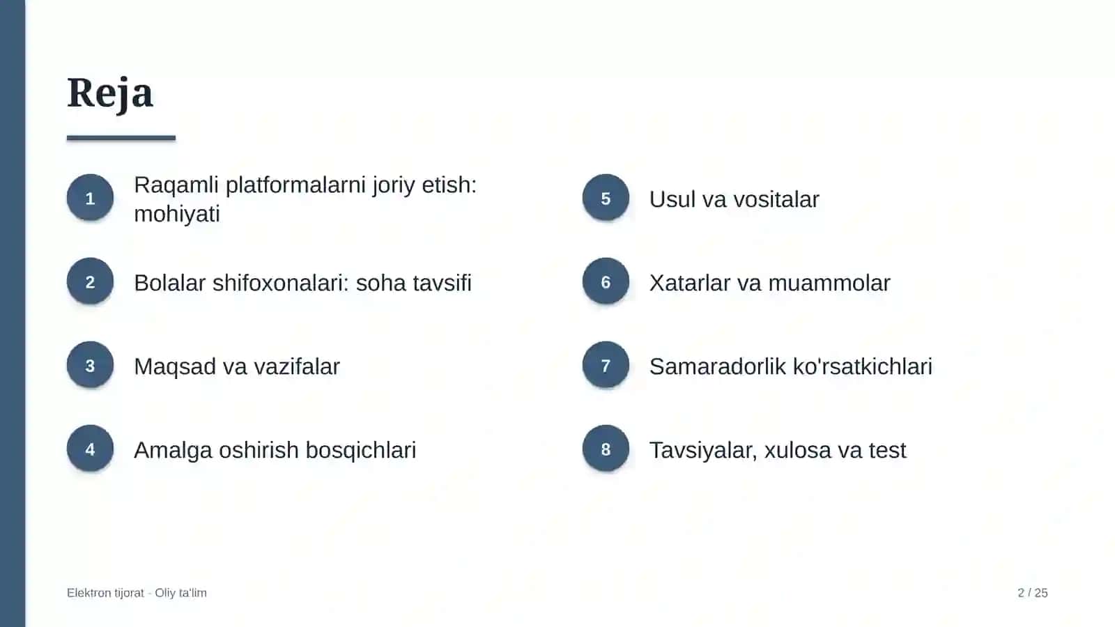 Bolalar shifoxonalarida raqamli platformalarni joriy etish 2