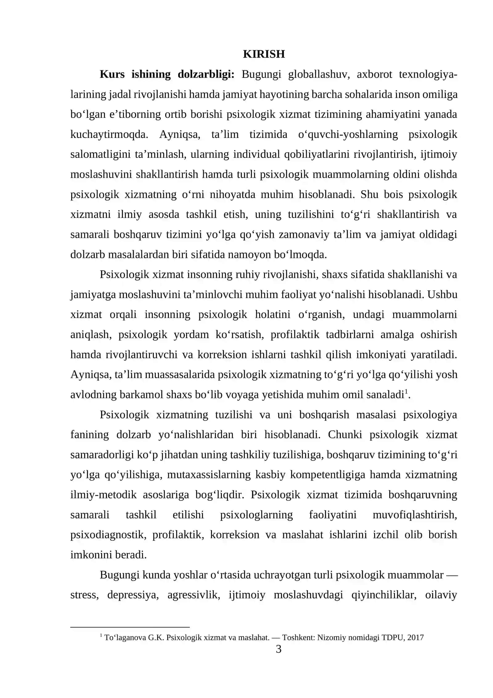 PSIXOLOGIK XIZMAT TUZILISHI VA UNI BOSHQARISH 2