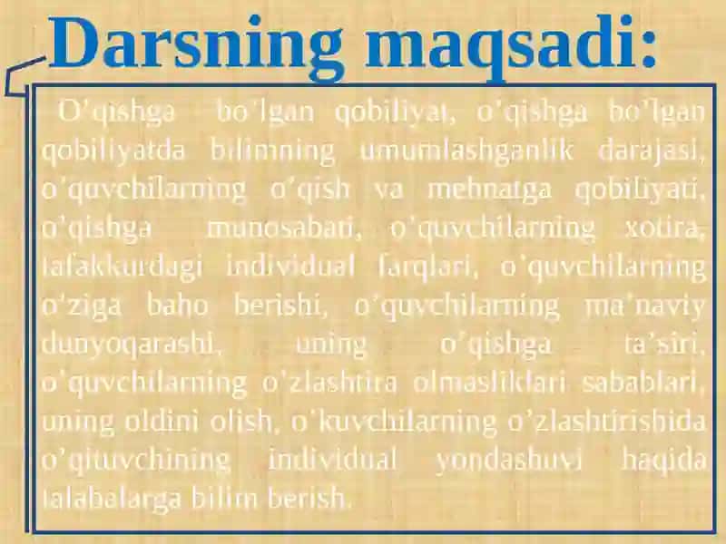 Ta’lim va aqliy taraqqiyot 2