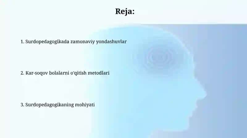 Surdodidaktika fani mohiyati 2