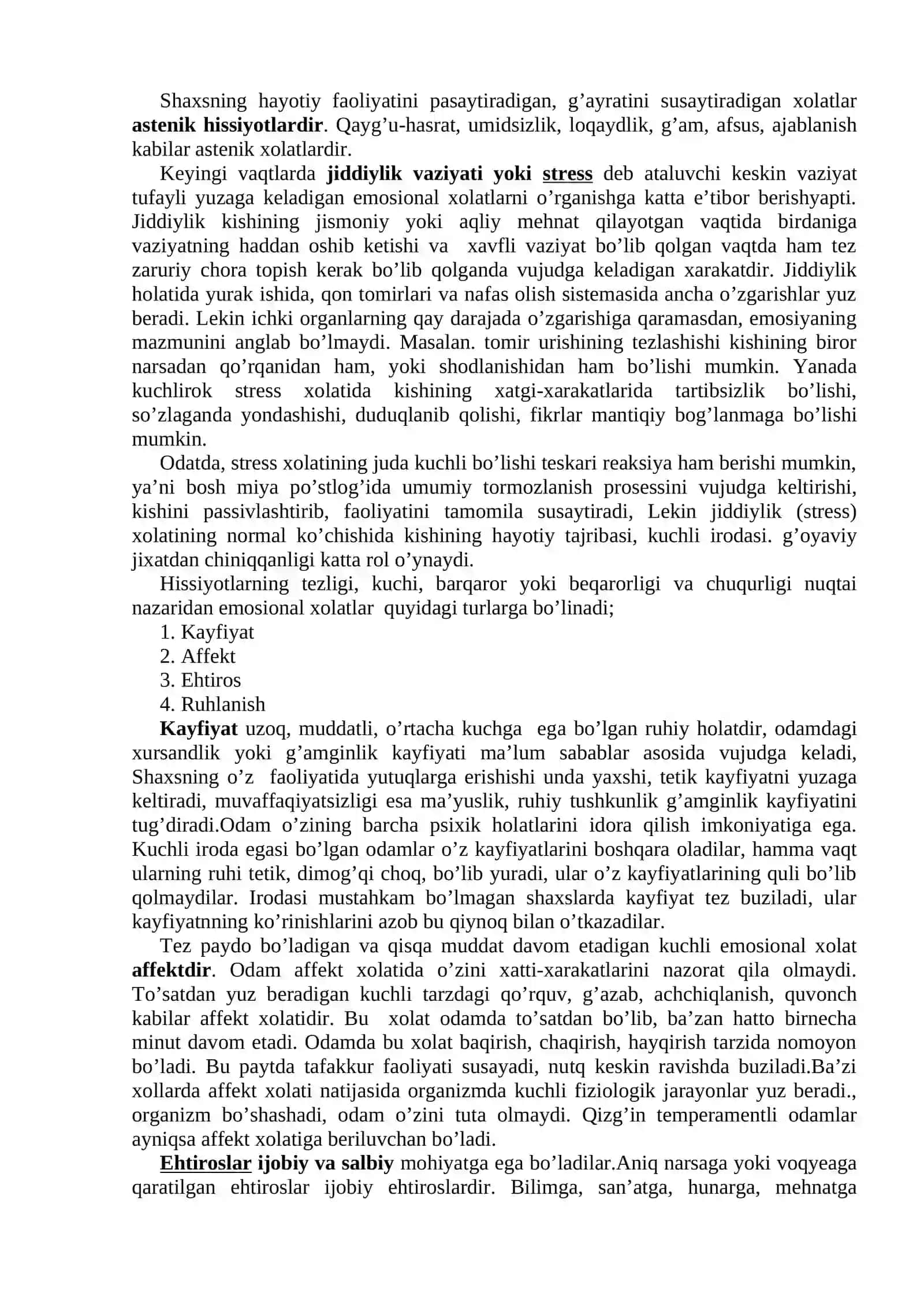 Hissiyot va yuksak his-tuyg’ular 2