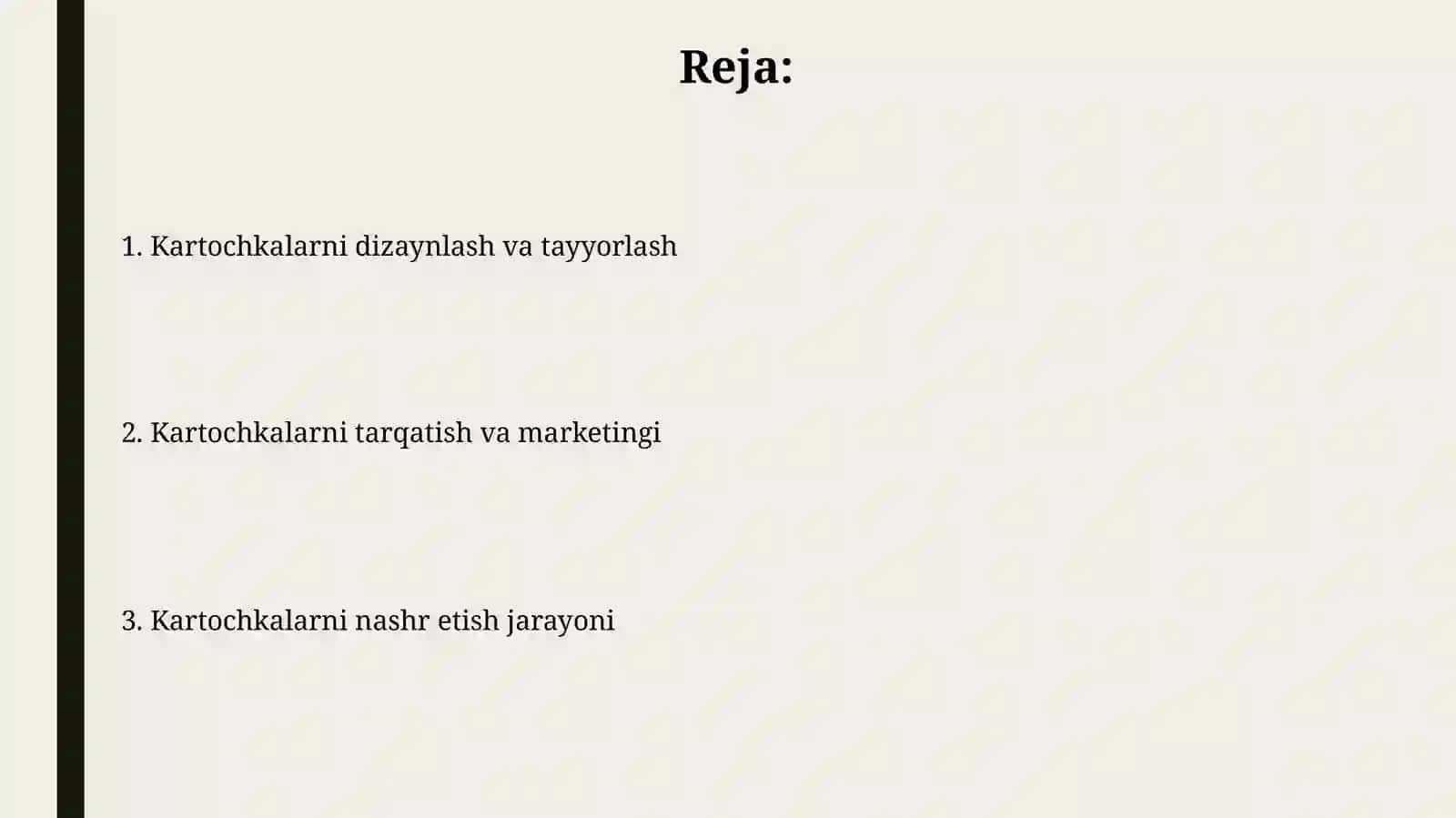 Kartalarni nashr qilish 2