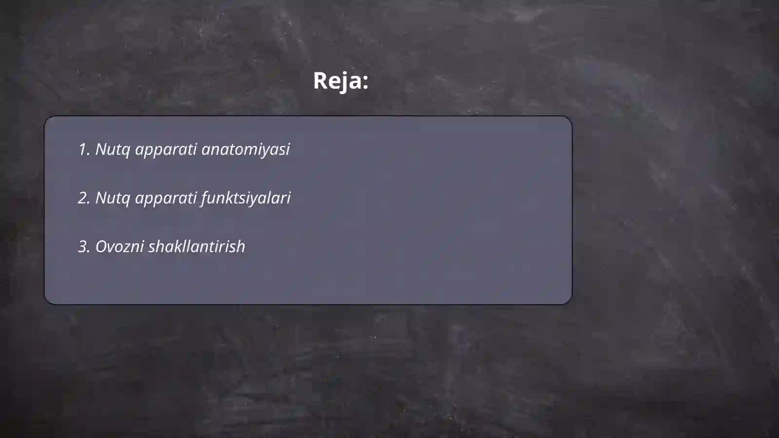 Nutq apparati 2