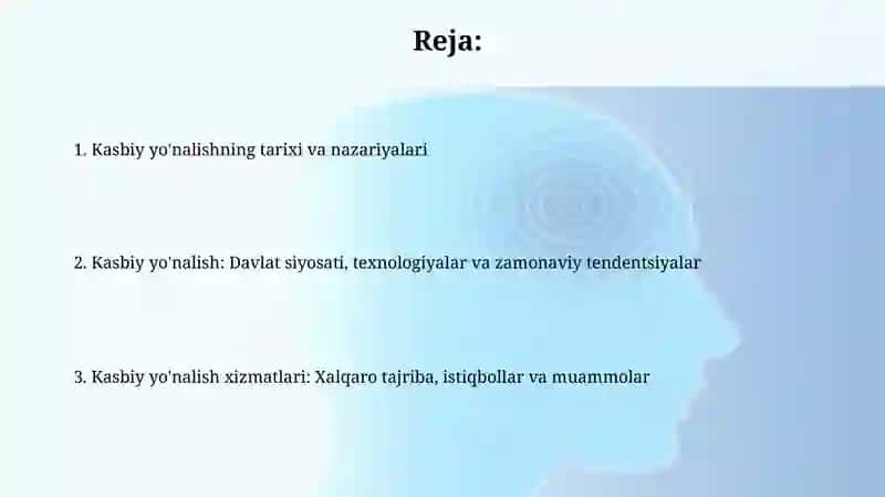 Kasb hunarga yo'naltirish uning ta'rixiy taraqqiyoti 2