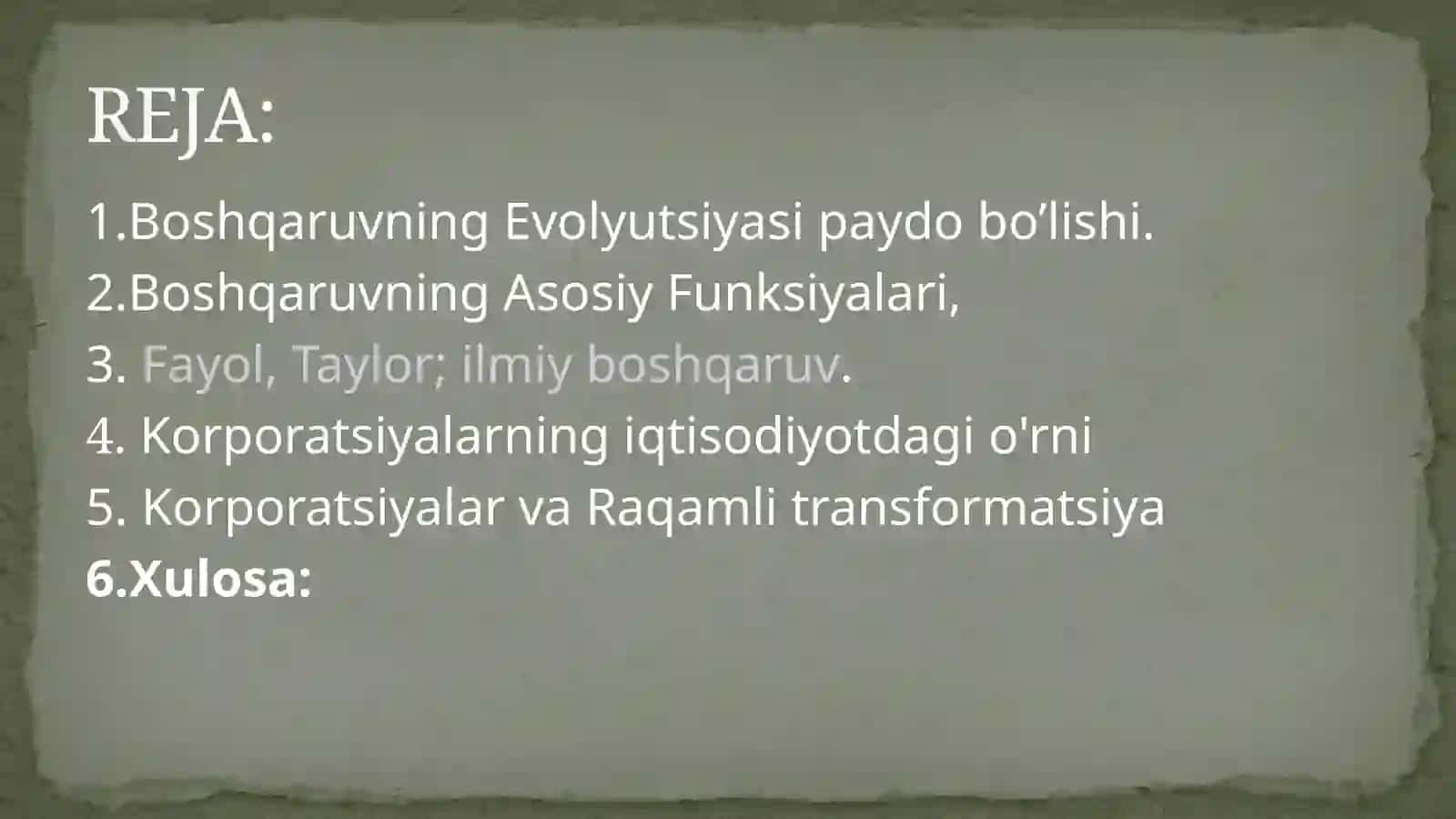 Fanningpredmeti,maqsadi,mazmunivavazifalari.Integratsiyalashgankorporativtuzilmalar.Korporatsiyalarningmilliyvajahoniqtisodiyotidagiroli 2