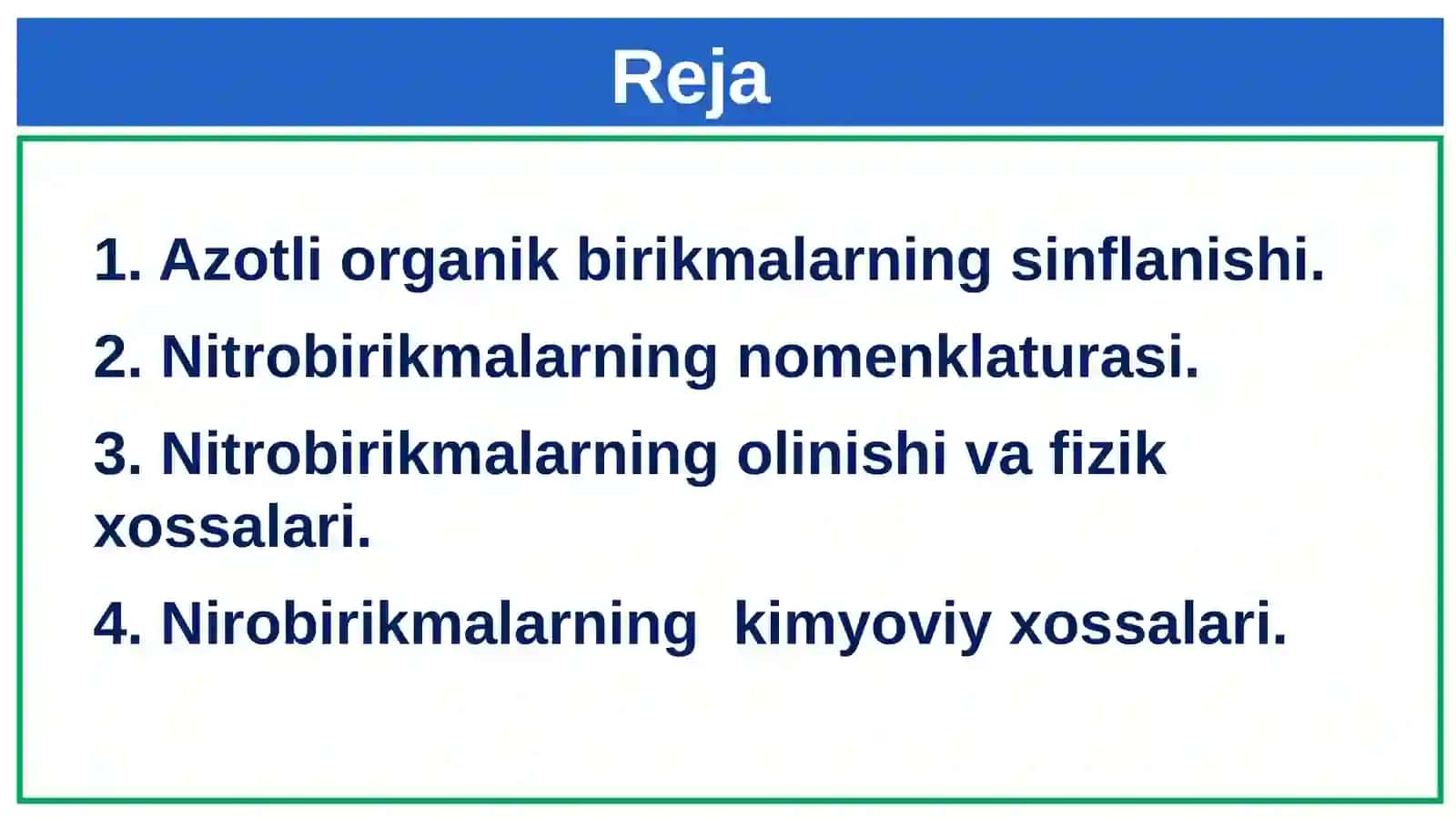 Azotli organik birikmalar 2