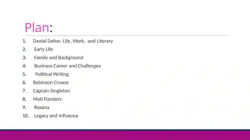 Daniel Defoe: Life, Work, and Literary 2
