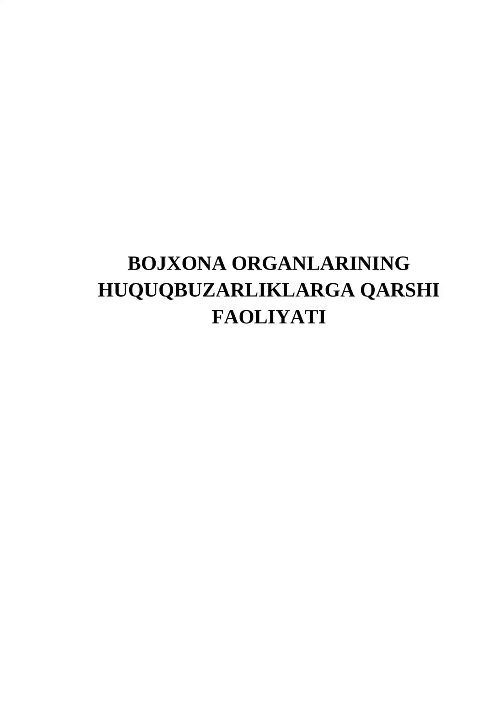 Bojxona Organlarining Huquqbuzarliklarga Qarshi Faoliyati - 150 ta Test Savollari 2