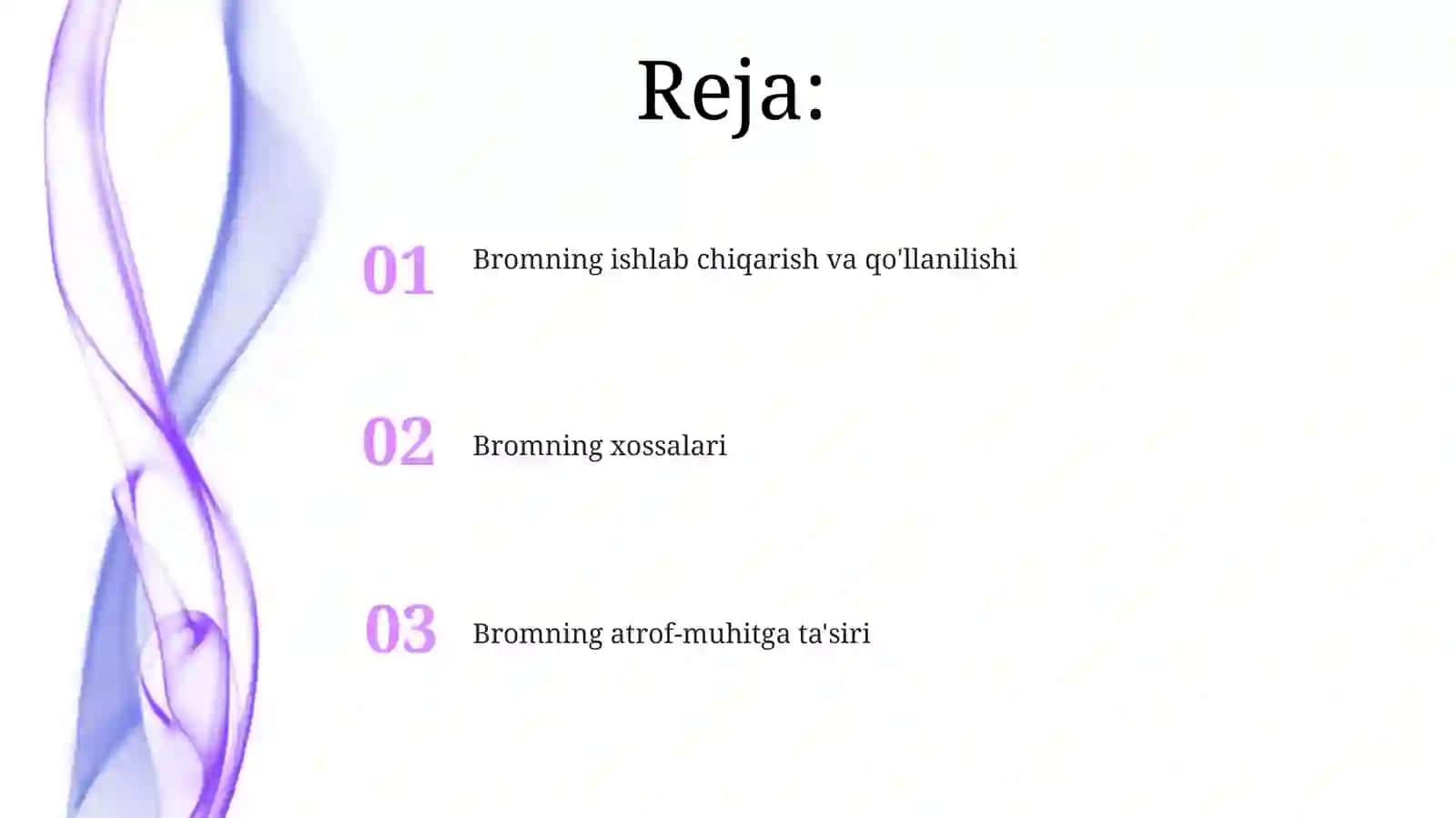 Bromning ishlab chiqarish va qo'llanilishi 2