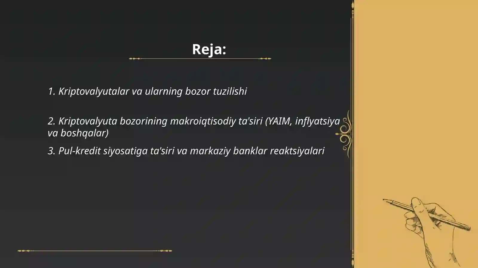 Kriptovalyuta bozori va uning iqtisodiyotga ta'siri 2
