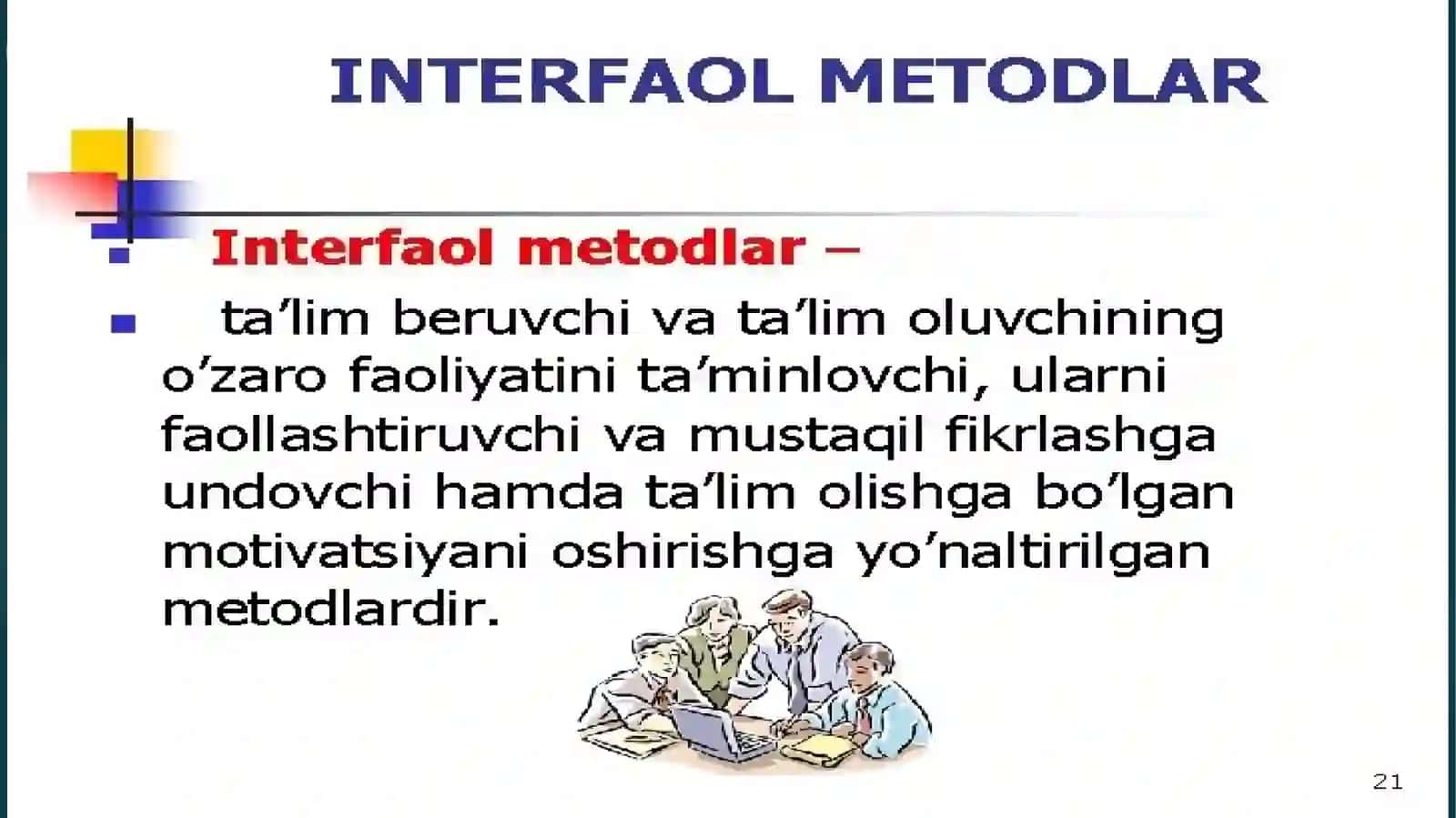 Taʼlim metodlari 2
