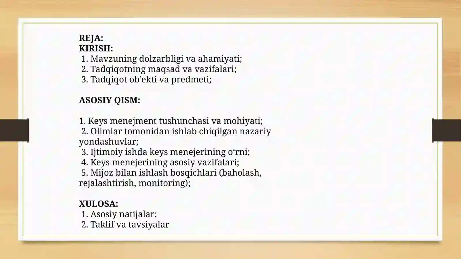 Ijtimoiy ish xodimi-keys menejer sifatida faoliyati 2