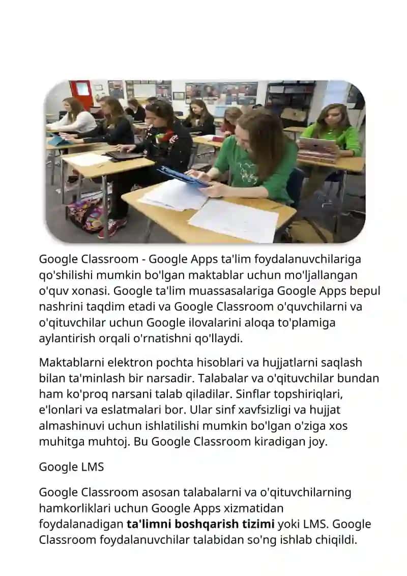 Google Classroom 2