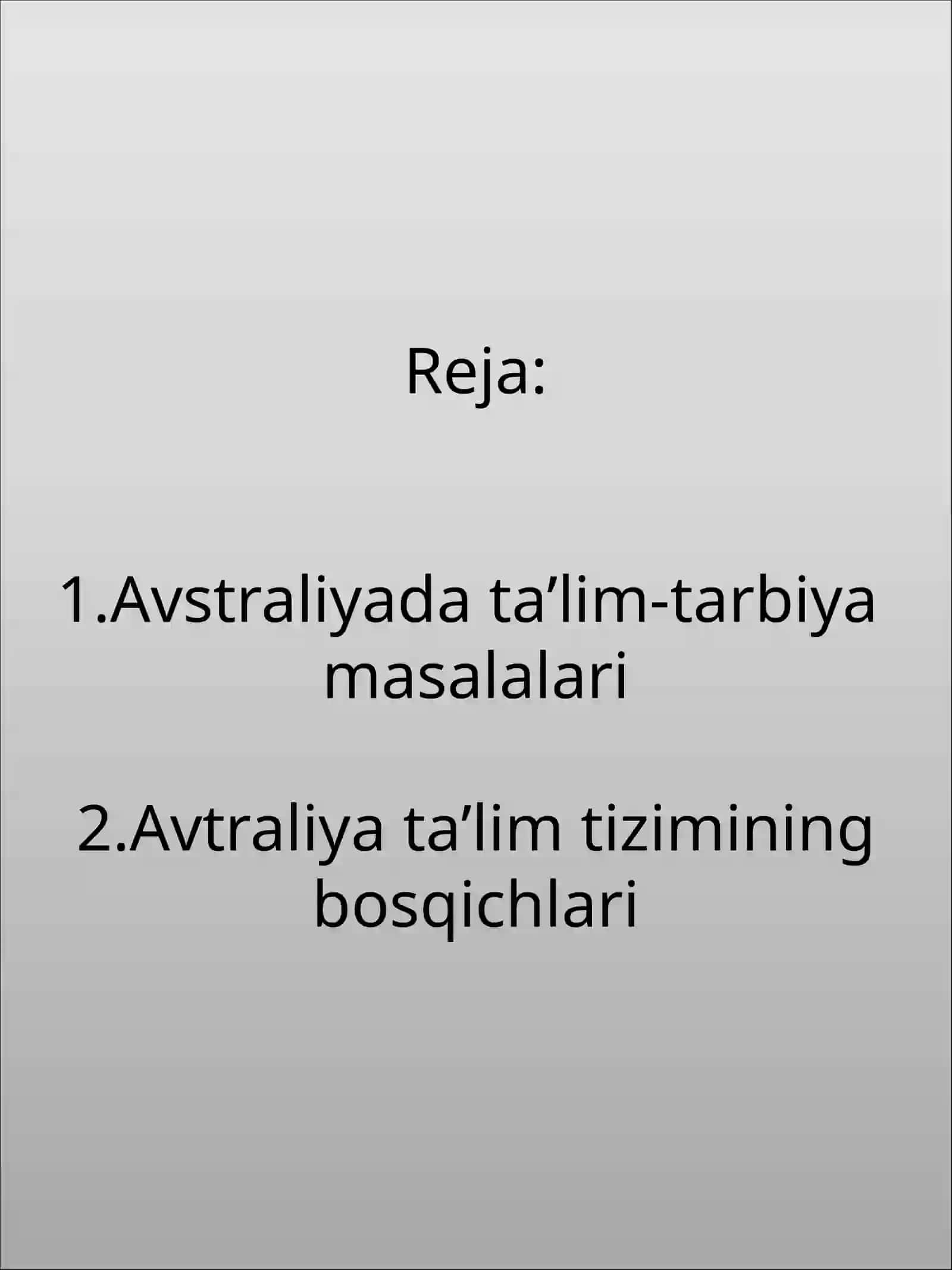 Xorijiy mamlakatlarida maktabgacha talim tizimini organish va tahlil qilish 2