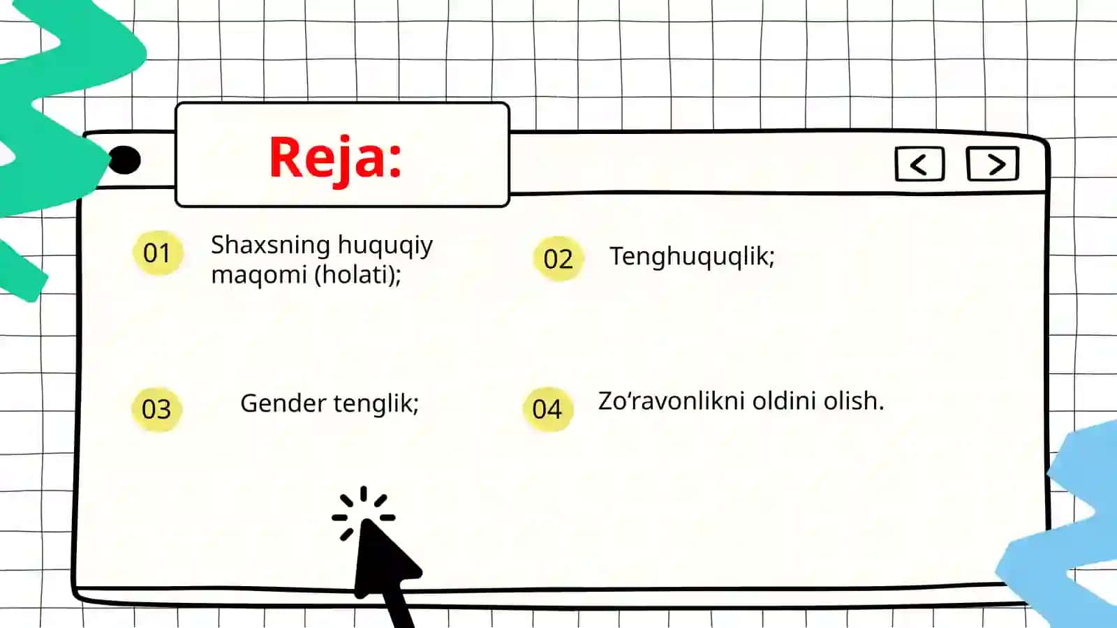 10-SINF DAVLAT VA HUQUQ ASOSLARI.          Jamiyatda shaxsning huquqiy maqomi 2