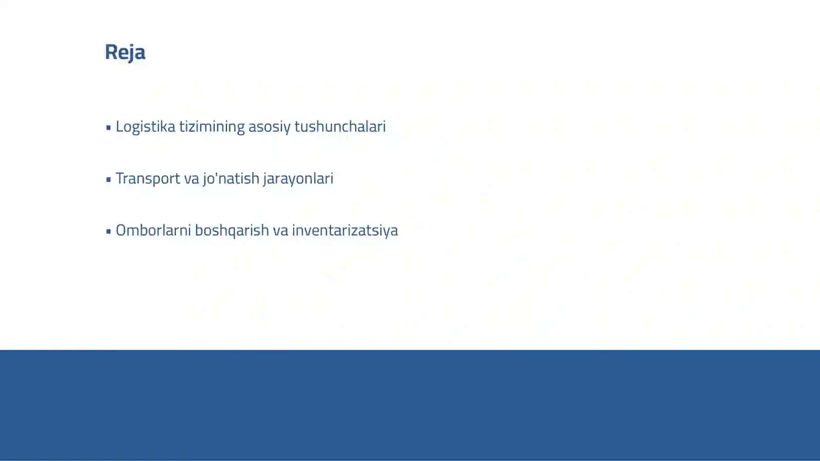 Logistika tizimi 2