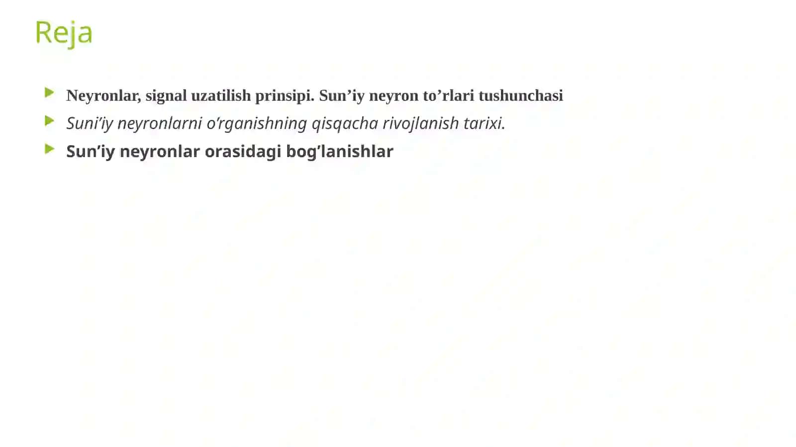 Neyronlar 2
