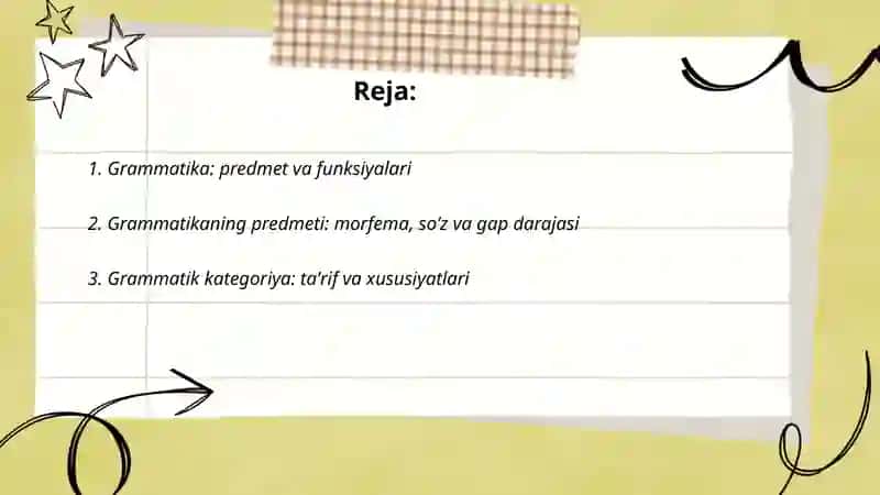 Grammatika va uning predmeti 2