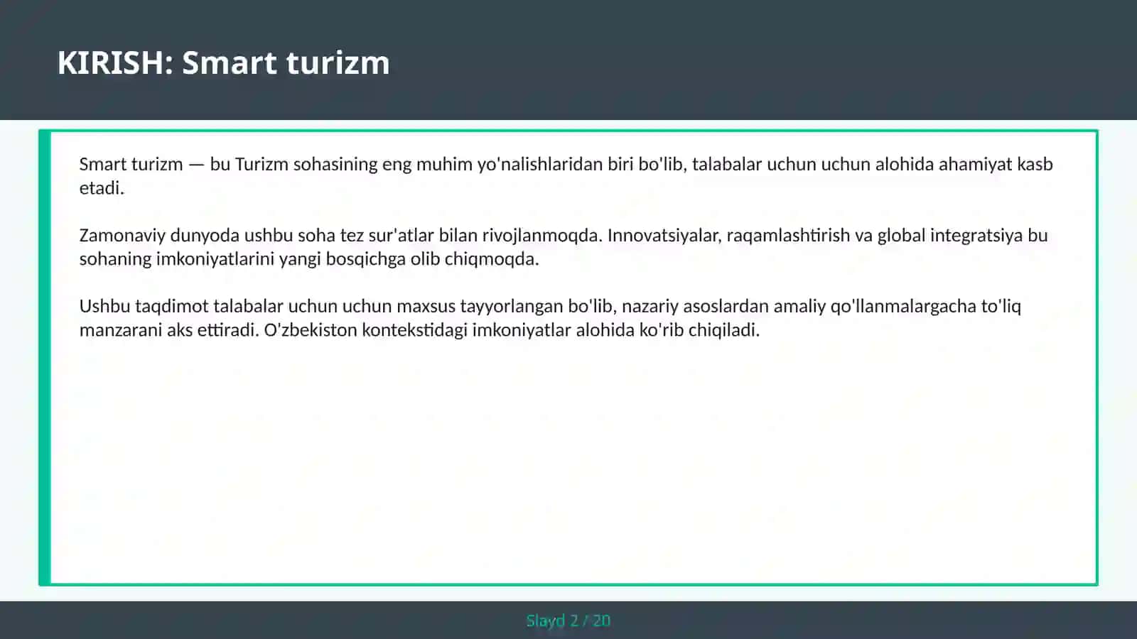 SMART TURIZM 2