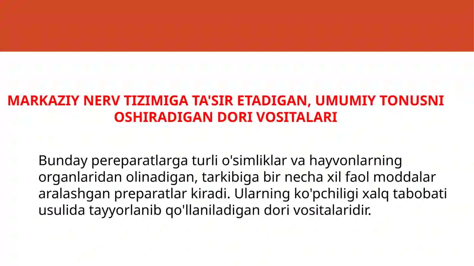 Dori vositalari 2