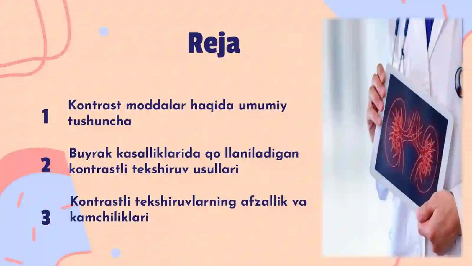 Buyrak kasalliklarida kontrastli tekshiruvlar 2