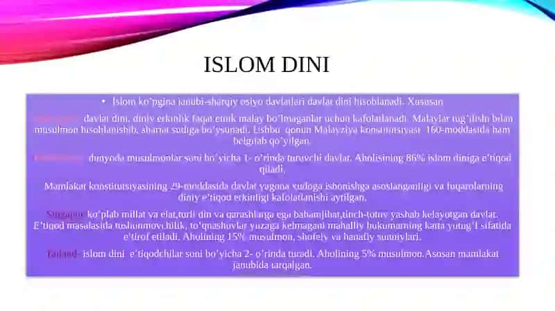 Islom Dini 2