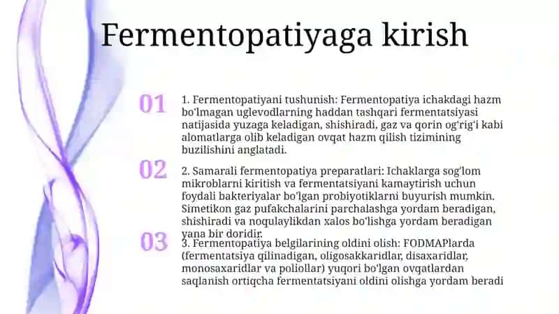 Fermentopatiyalarda QoʻLlaniladigan Preparatlar 2