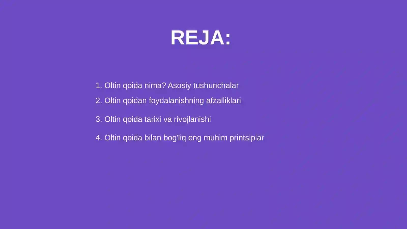 Oltin qoida nima haqida rasmli slayd 2