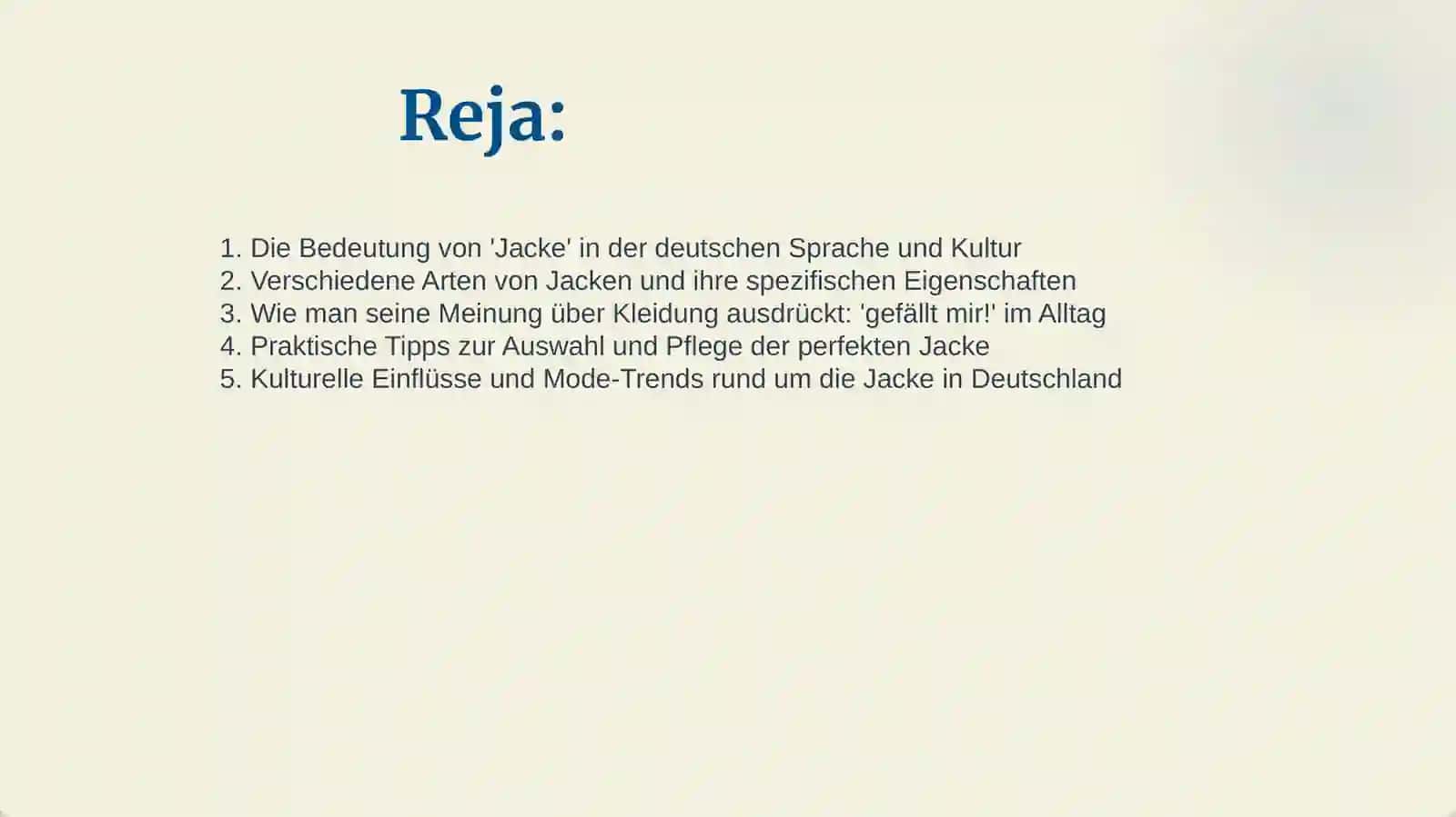 Die Jacke Gefällt Mir 2